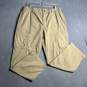 Duluth Trading Nylon Cargo Pants Size 38X30 Standard Fit Flex Elastic Waist